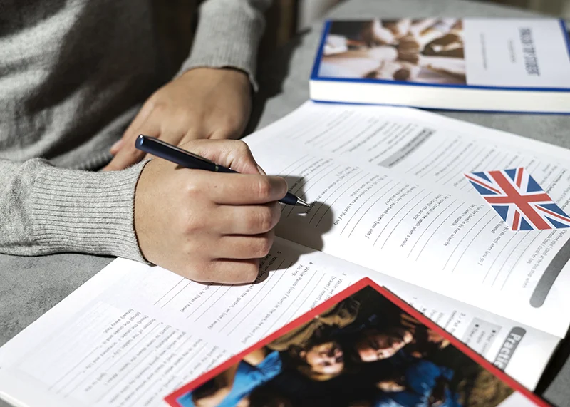 Libro de ejercicios de Inglés